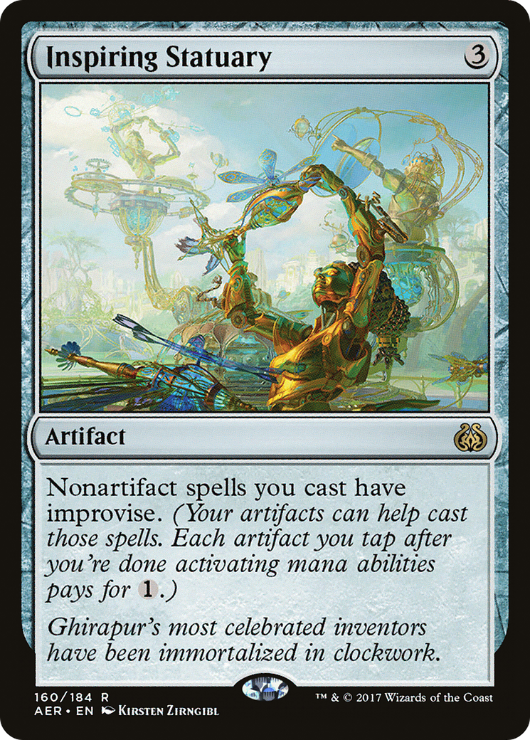 Inspiring Statuary (AER-160) [Aether Revolt]