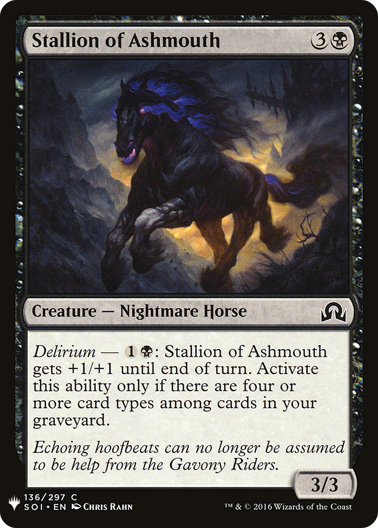 Stallion of Ashmouth (LIST-SOI-136) [The List]