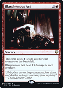 Blasphemous Act (LIST-CMR-162) [The List] Foil