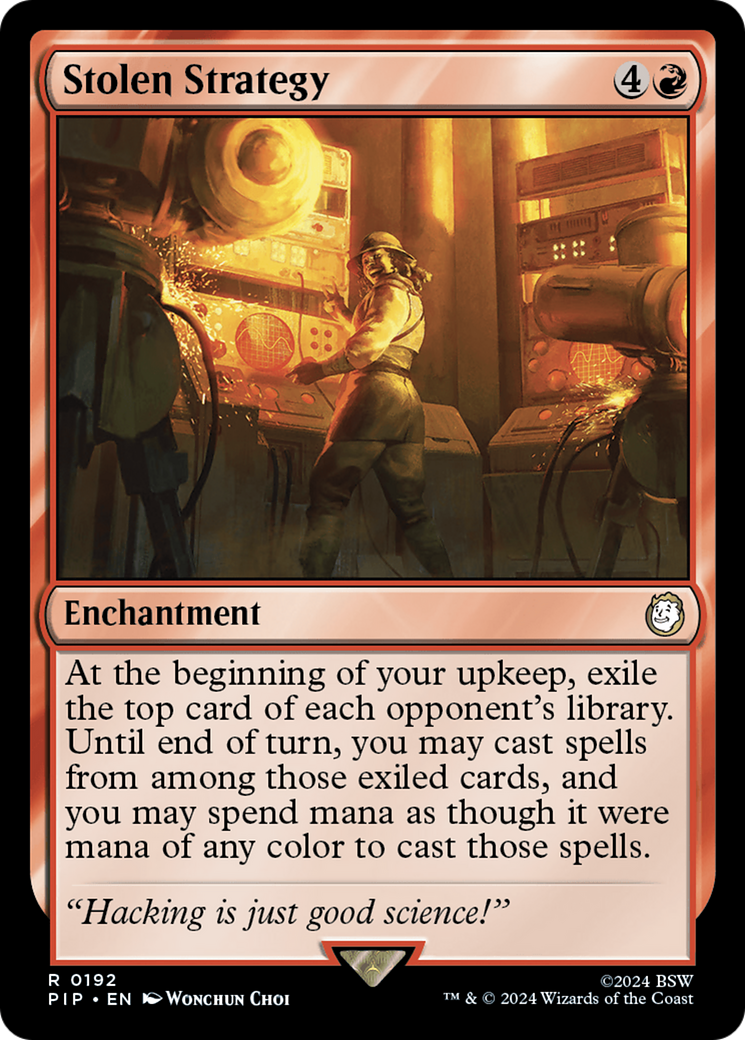 Stolen Strategy (PIP-192) [Fallout] Foil