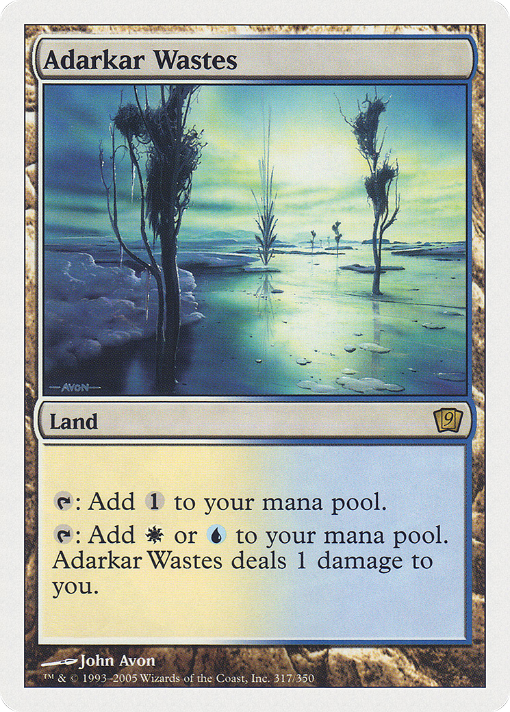 Adarkar Wastes (9ED-317) [Ninth Edition]