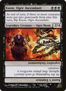 Kuon, Ogre Ascendant // Kuon's Essence (SOK-078) [Saviors of Kamigawa] Foil