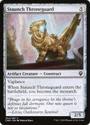 Staunch Throneguard (CMR-344) [Commander Legends]