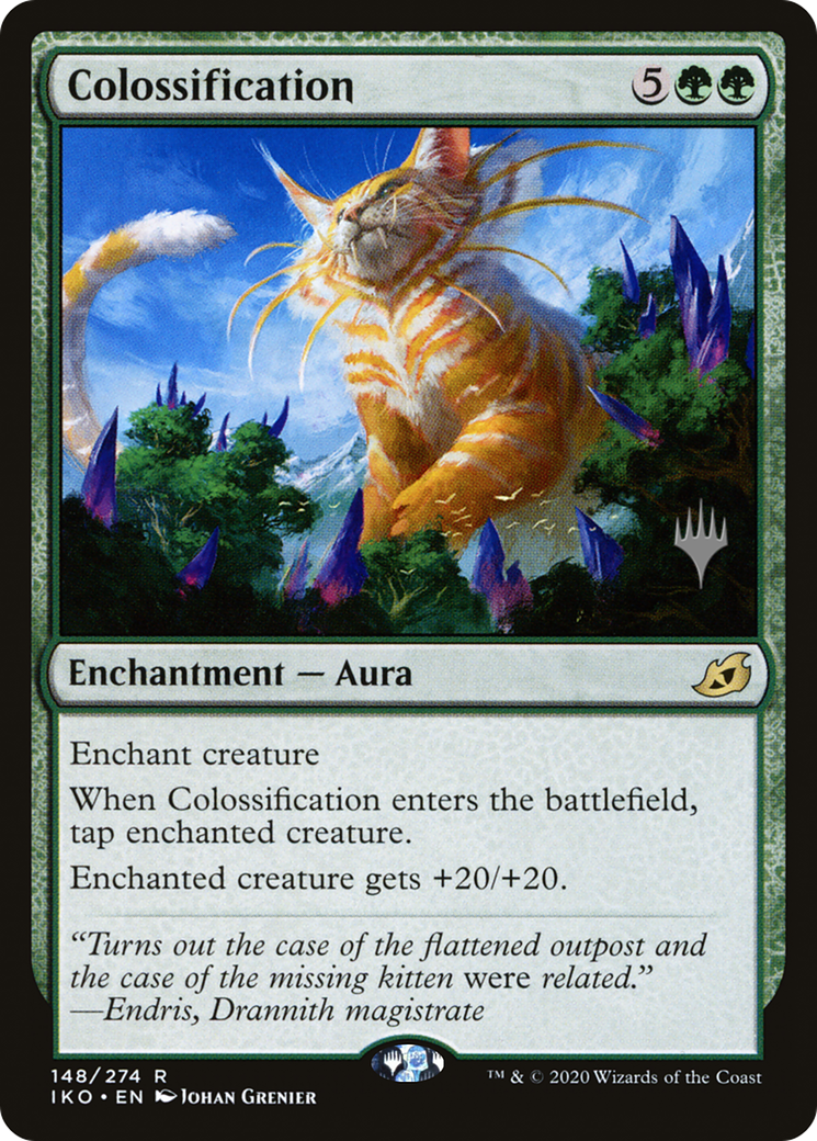 Colossification (PPIKO-148P) [Ikoria: Lair of Behemoths Promos] Foil