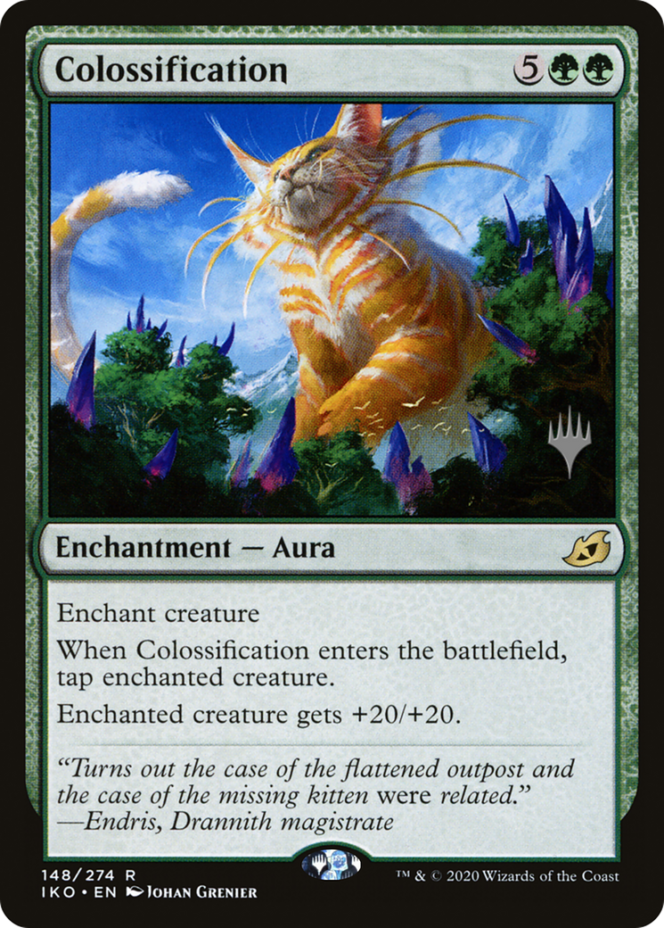 Colossification (PPIKO-148P) [Promo Pack: Ikoria: Lair of Behemoths Promos] Foil