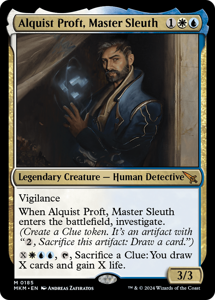 Alquist Proft, Master Sleuth (MKM-185) [Murders at Karlov Manor]