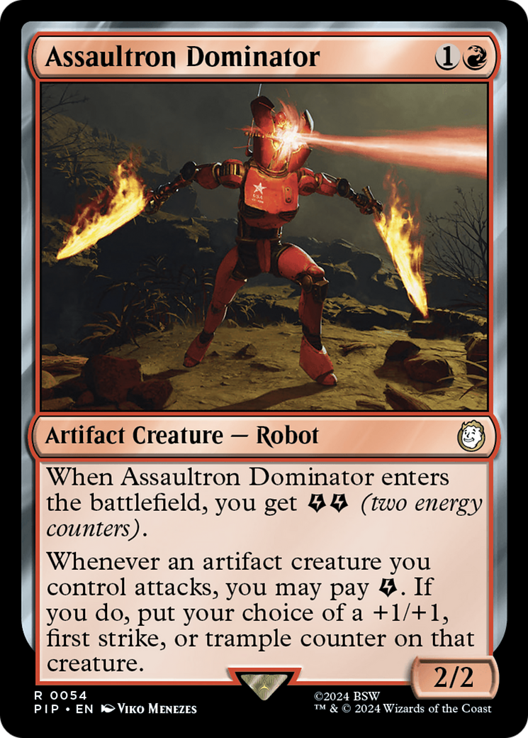 Assaultron Dominator (PIP-054) [Fallout] Foil