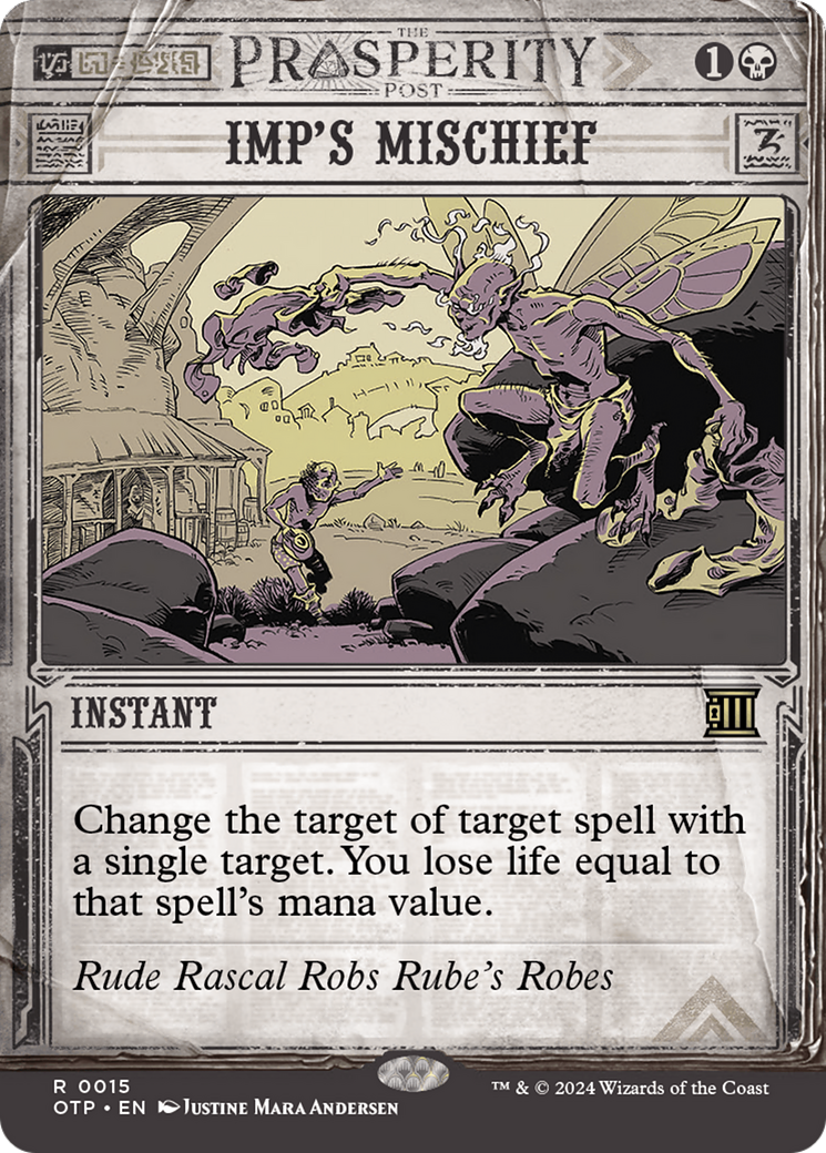 Imp's Mischief (OTP-015) [Breaking News]: (Showcase) (Borderless)