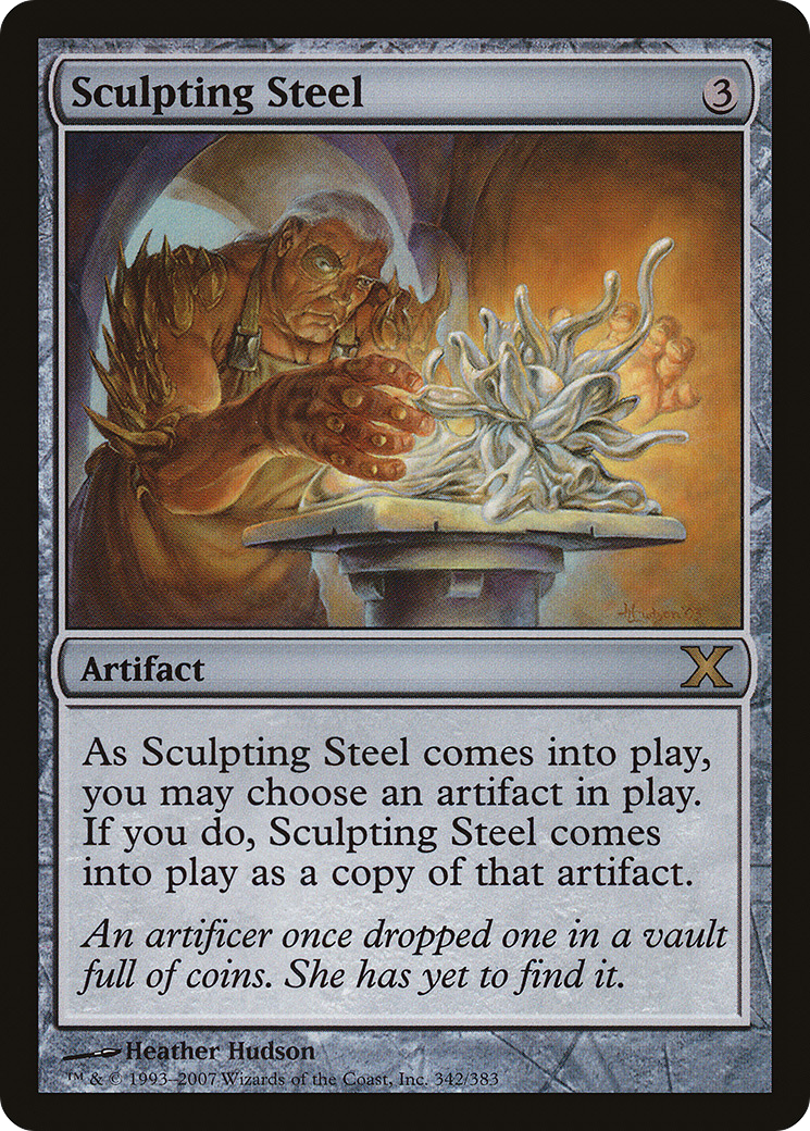Sculpting Steel (10E-342) [Tenth Edition]