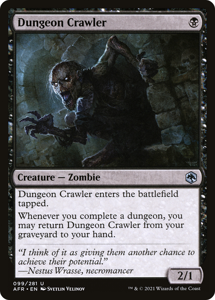 Dungeon Crawler (AFR-099) [Adventures in the Forgotten Realms] Foil