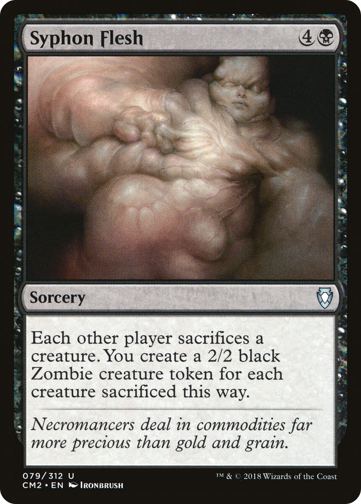 Syphon Flesh (CM2-079) [Commander Anthology Volume II]