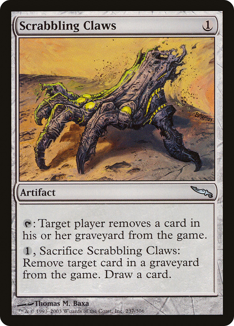 Scrabbling Claws (MRD-237) [Mirrodin]