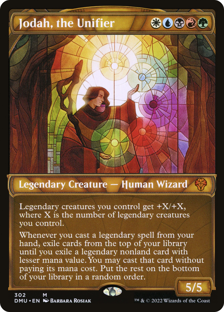 Jodah, the Unifier (Showcase) (DMU-302) [Dominaria United]