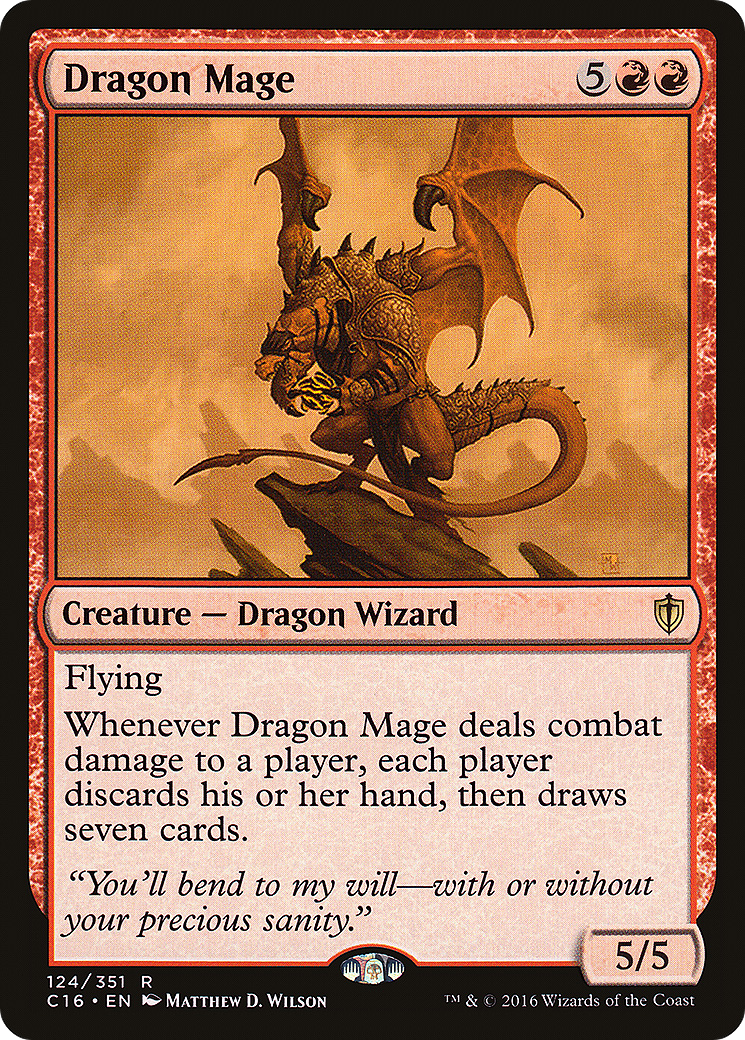 Dragon Mage (C16-124) [Commander 2016]