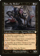 Fain, the Broker (Retro Frame) (BRC-105) [The Brothers' War Commander]