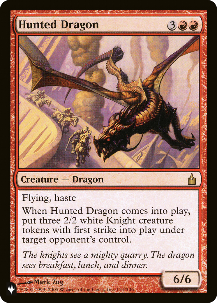 Hunted Dragon (LIST-RAV-131) [The List]