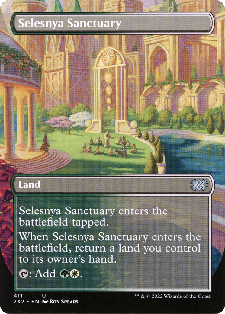 Selesnya Sanctuary (2X2-411) [Double Masters 2022] (Borderless)