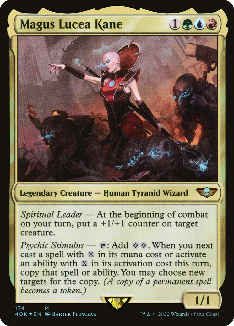 Magus Lucea Kane (40K-174) [Warhammer 40,000 Commander] Foil