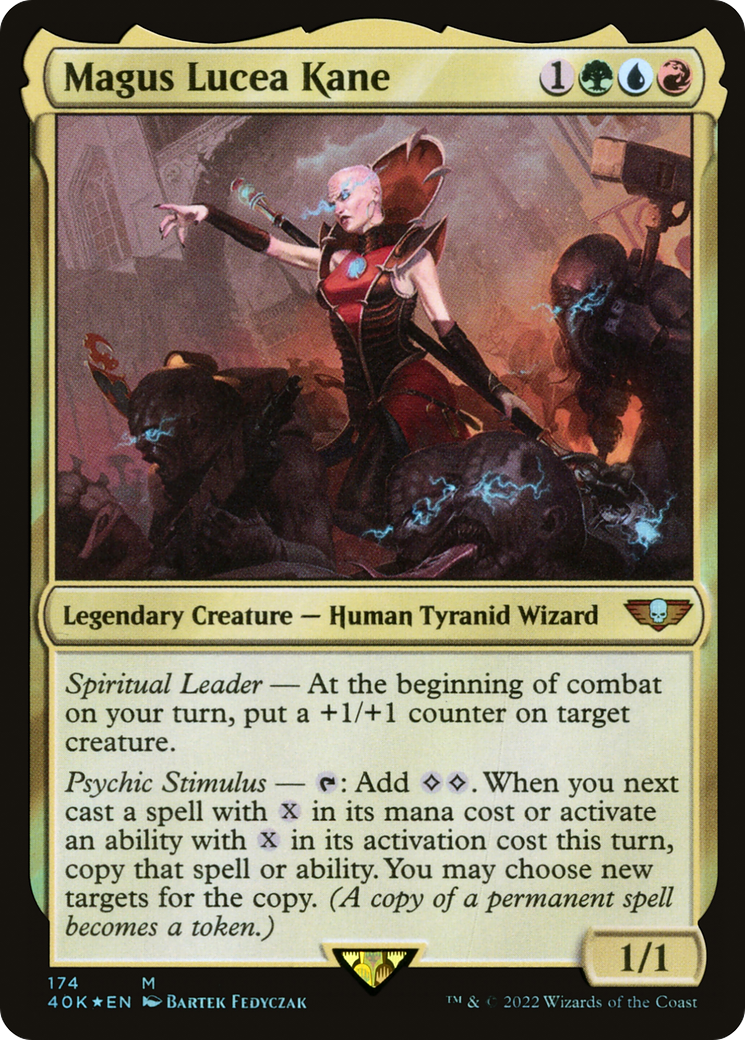 Magus Lucea Kane (40K-174) [Warhammer 40,000 Commander] Foil