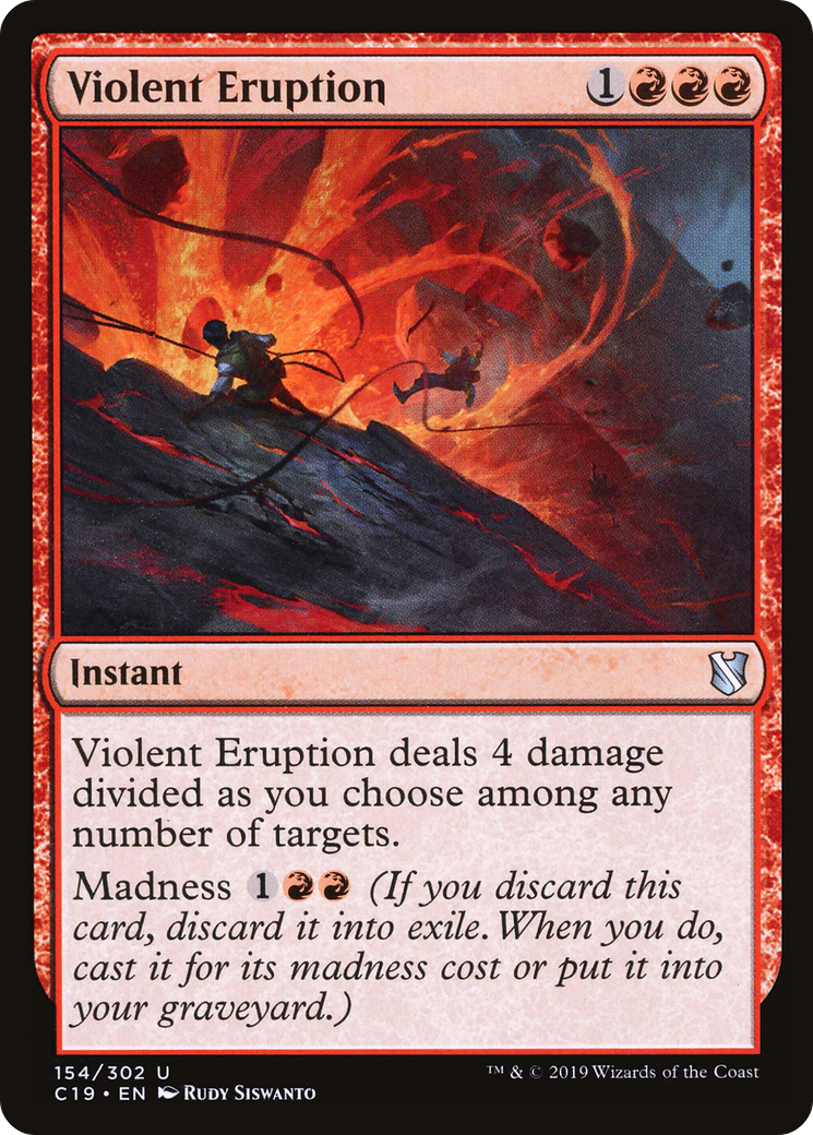 Violent Eruption (C19-154) [Commander 2019]