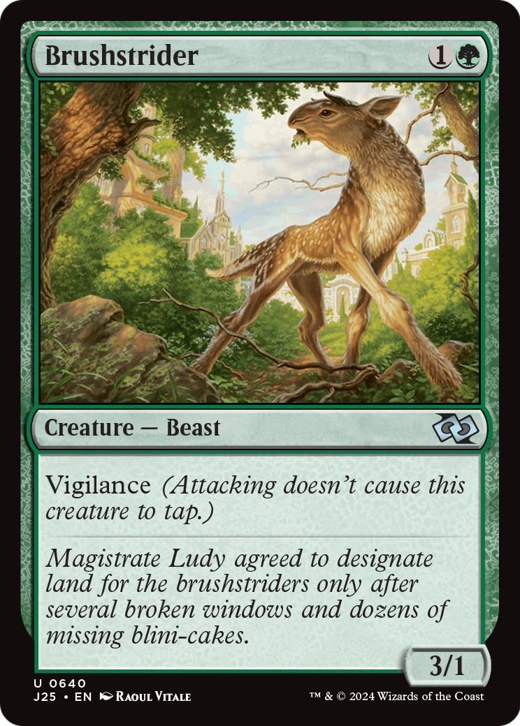 Brushstrider (J25-640) [Foundations Jumpstart]