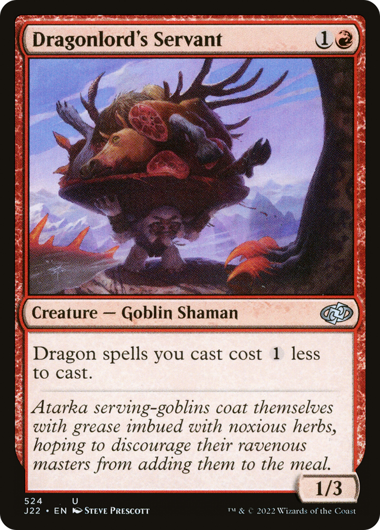 Dragonlord's Servant (J22-524) [Jumpstart 2022]