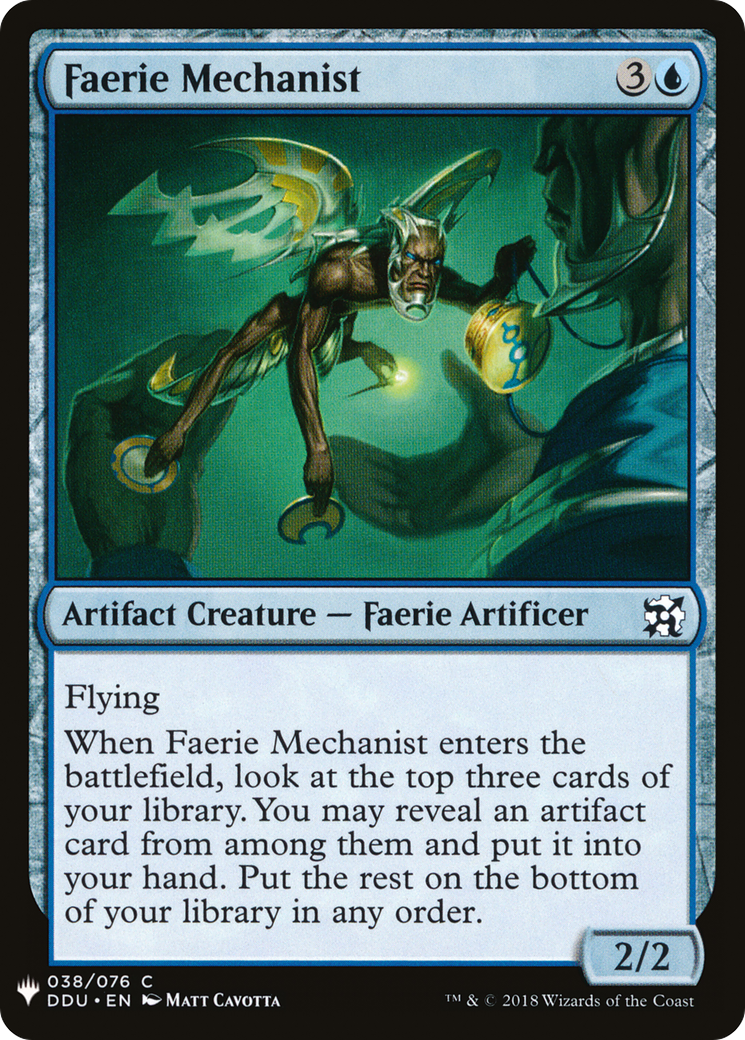 Faerie Mechanist (LIST-DDU-38) [The List]