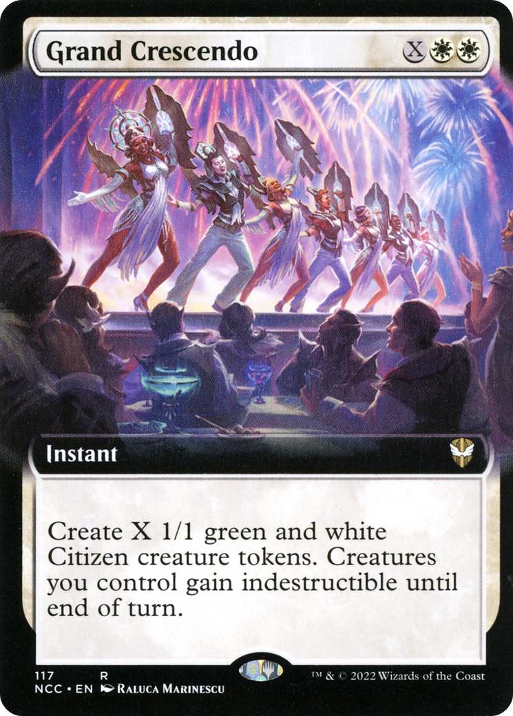 Grand Crescendo (Extended Art) (NCC-117) [New Capenna Commander]