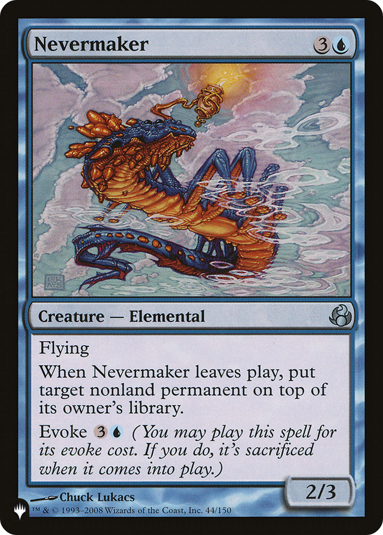 Nevermaker (LIST-MOR-44) [The List]