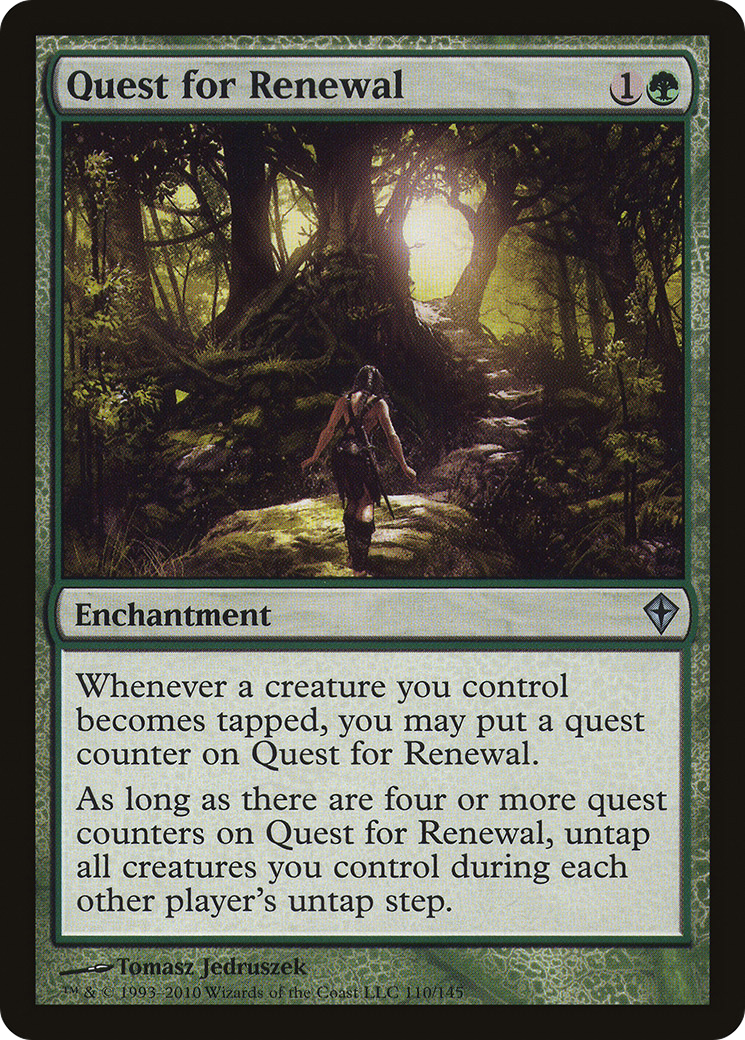 Quest for Renewal (WWK-110) [Worldwake] Foil