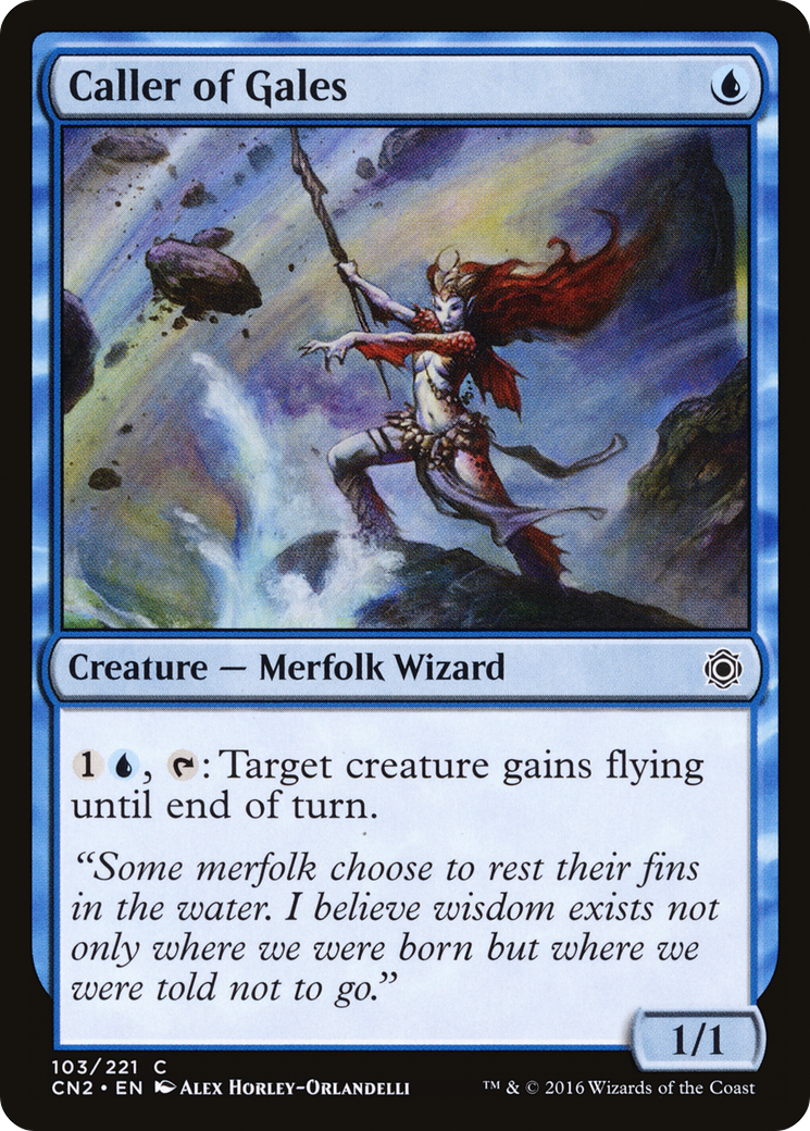 Caller of Gales (CN2-103) [Conspiracy: Take the Crown]