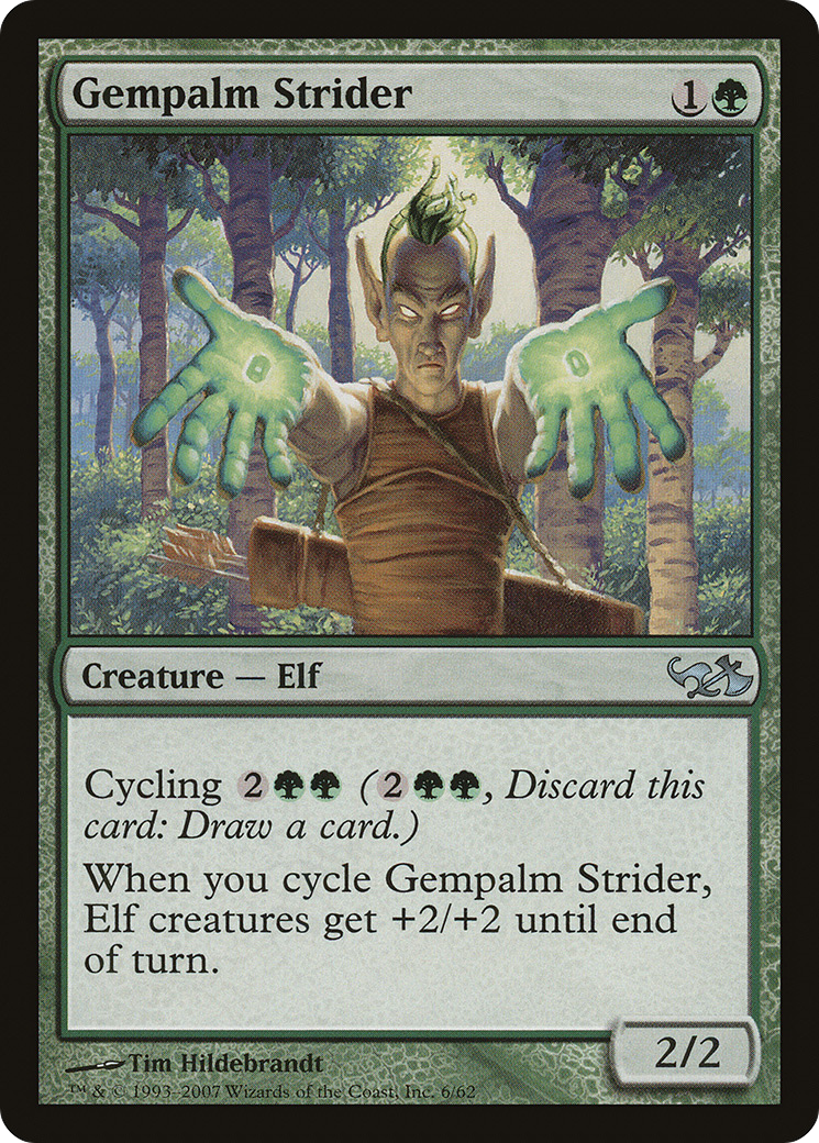 Gempalm Strider (EVG-006) [Duel Decks: Elves vs. Goblins]