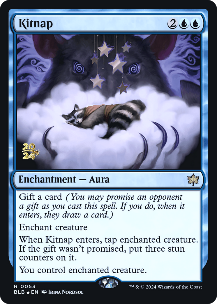 Kitnap (PRE-053) [Bloomburrow Promos] Foil