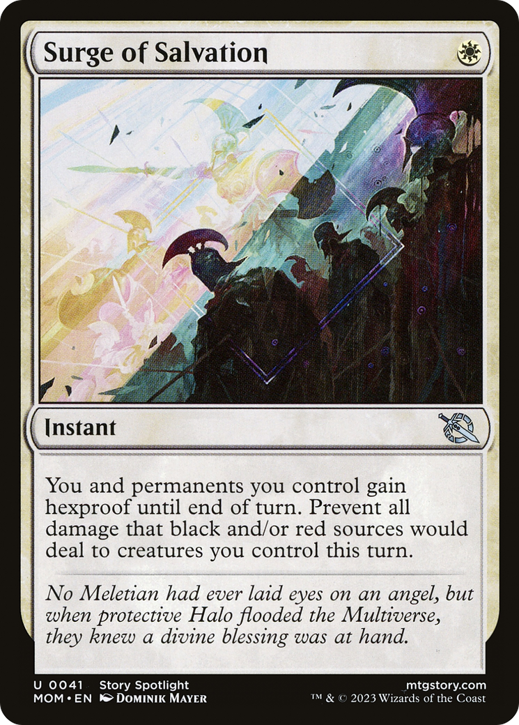 Surge of Salvation (MOM-041) [March of the Machine] Foil