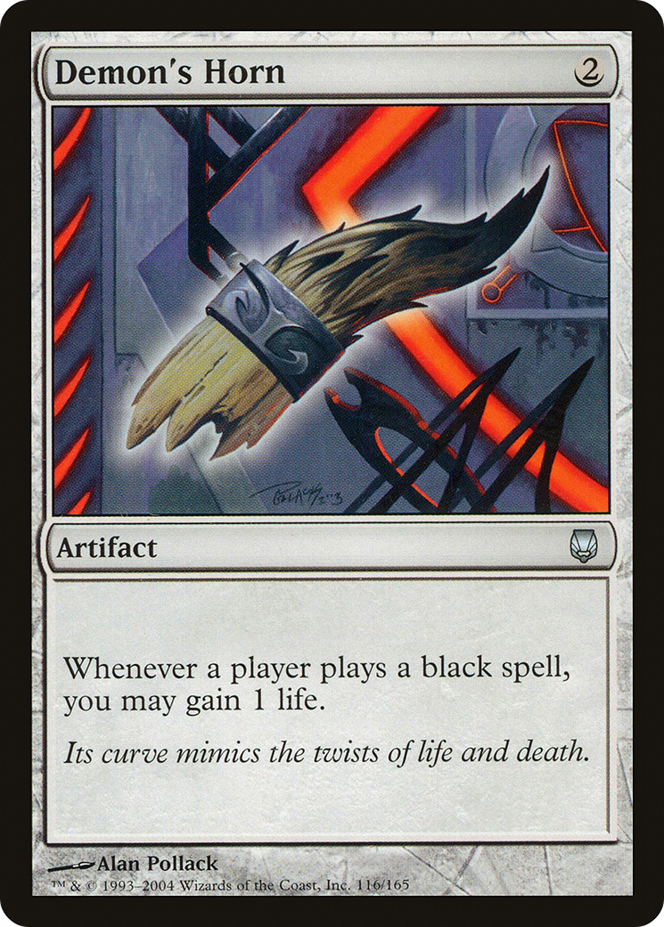 Demon's Horn (DST-116) [Darksteel] Foil