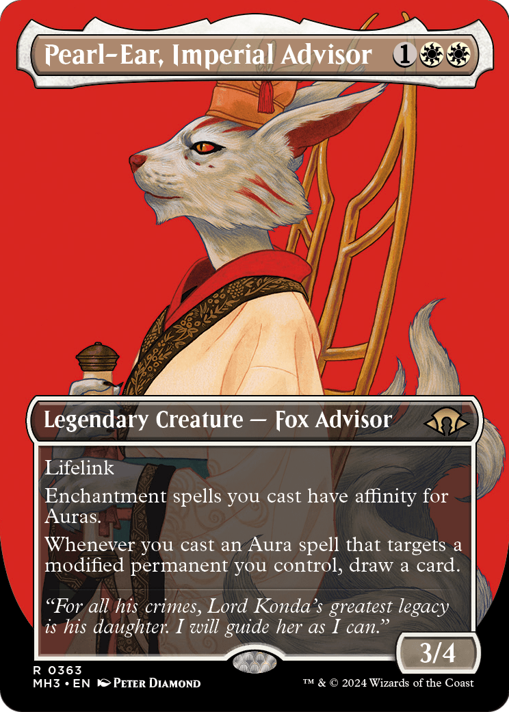 Pearl-Ear, Imperial Advisor (Borderless) (MH3-363) [Modern Horizons 3]