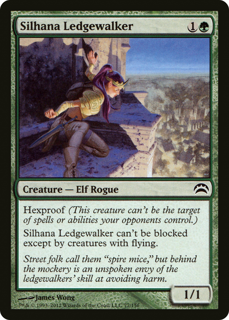 Silhana Ledgewalker (PC2-077) [Planechase 2012]