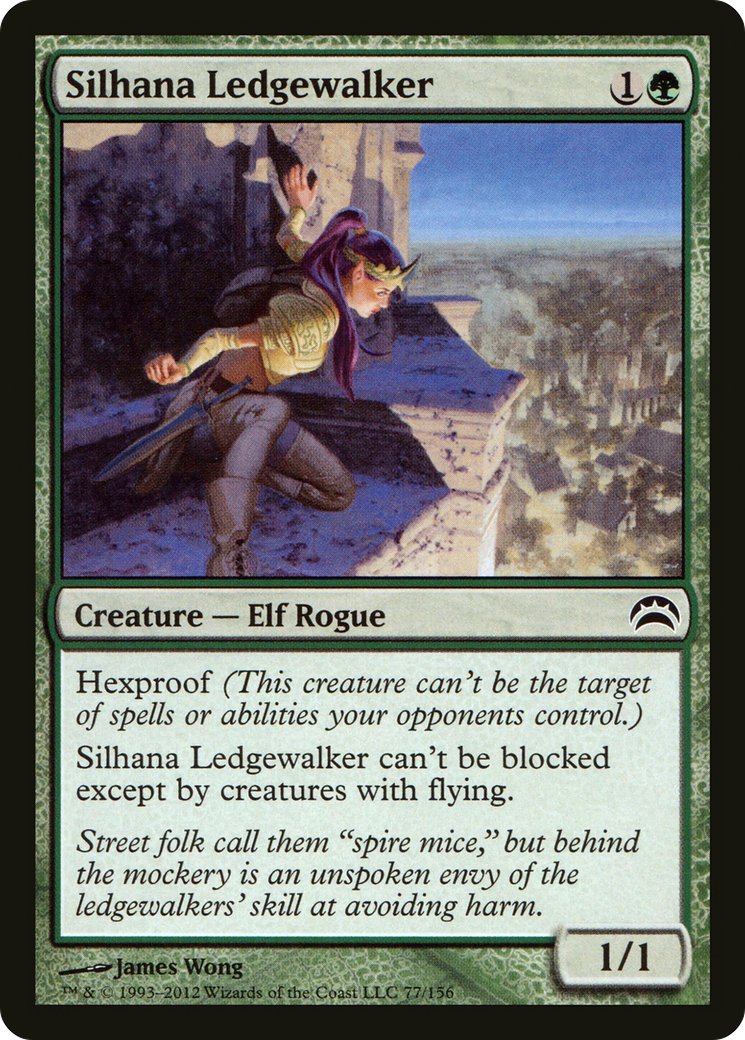 Silhana Ledgewalker (PC2-077) [Planechase 2012]