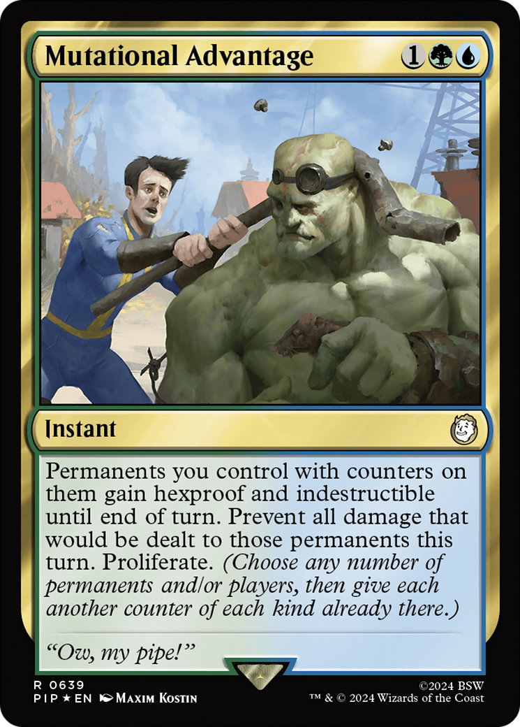 Mutational Advantage (PIP-639) [Fallout] Foil