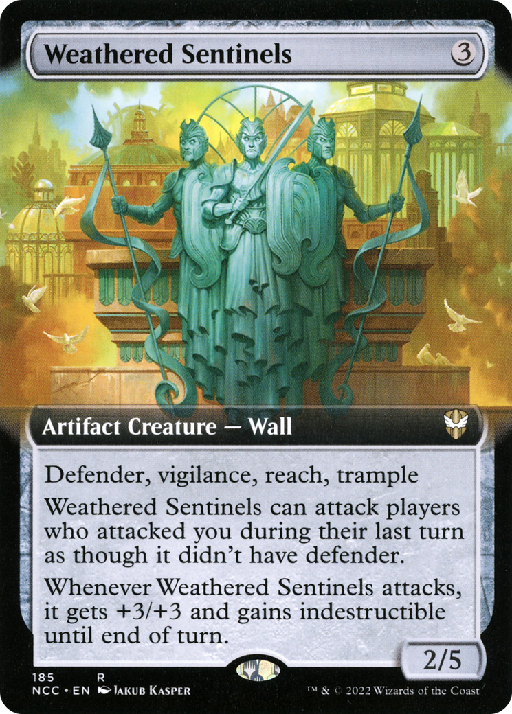 Weathered Sentinels (Extended Art) (NCC-185) [New Capenna Commander]