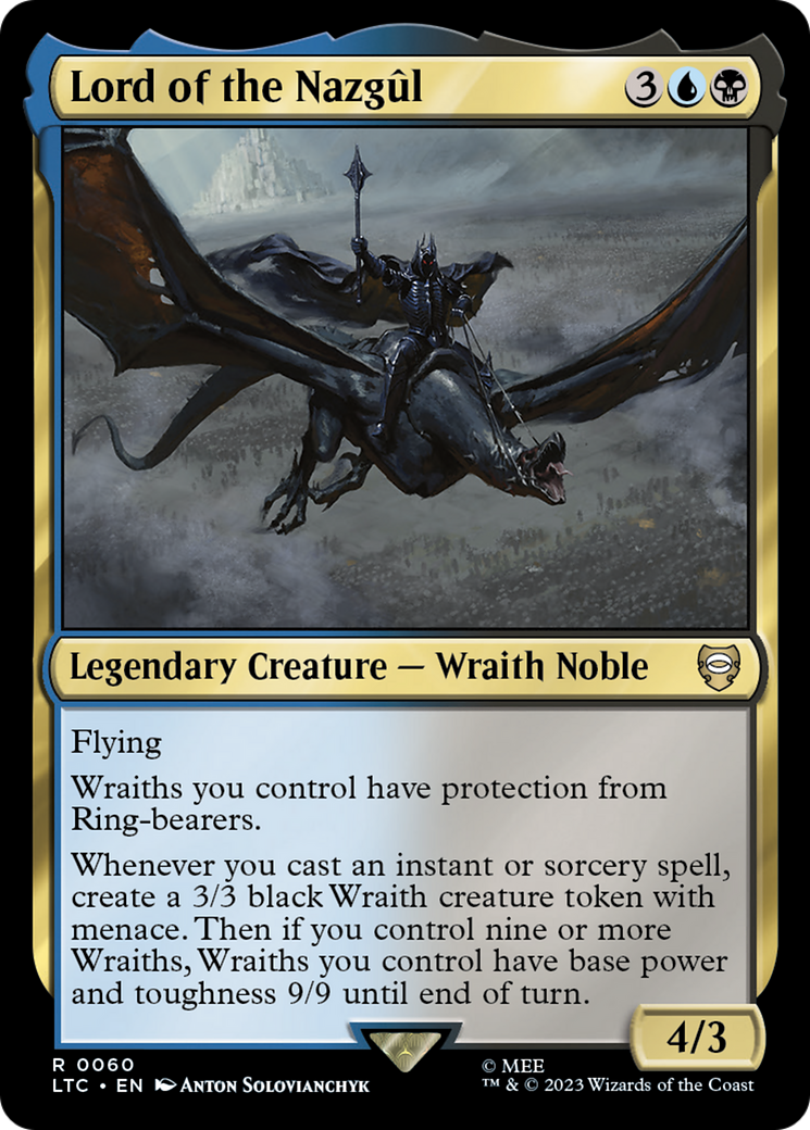Lord of the Nazgûl (LTC-060) [Tales of Middle-earth Commander]