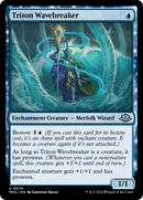 Triton Wavebreaker (MH3-074) [Modern Horizons 3]: (enchantment) Foil