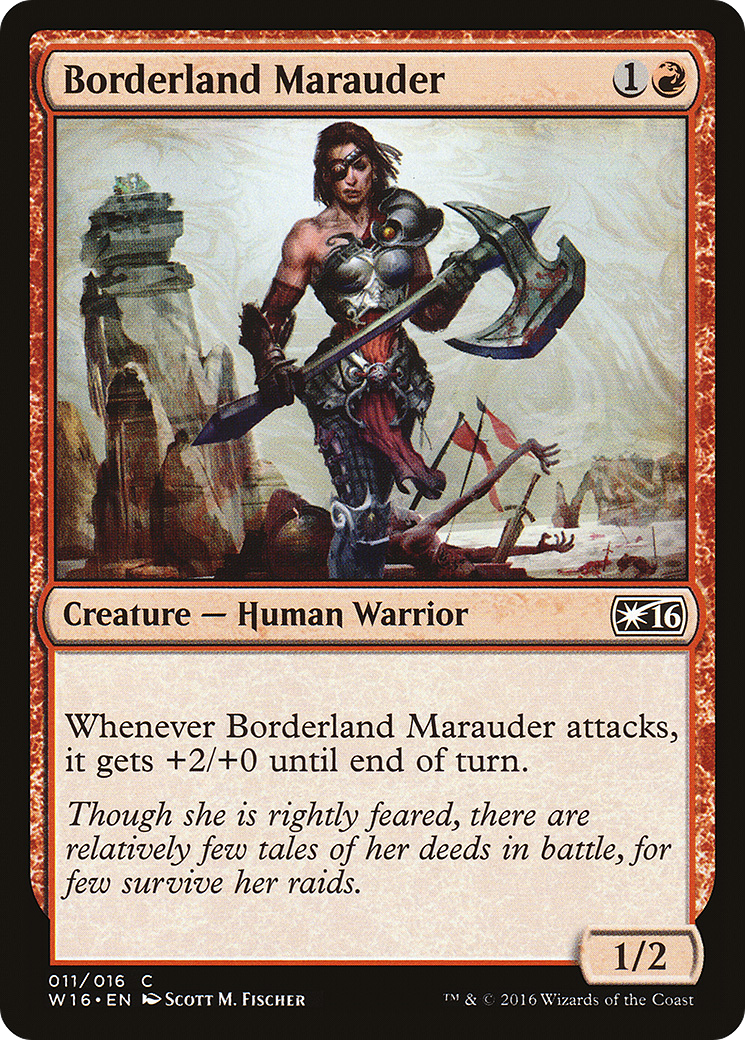 Borderland Marauder (W16-011) [Welcome Deck 2016]