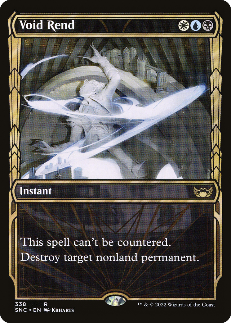 Void Rend (SNC-338) [Streets of New Capenna]: (Showcase) Foil