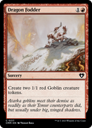 Dragon Fodder (CMM-217) [Commander Masters] Foil