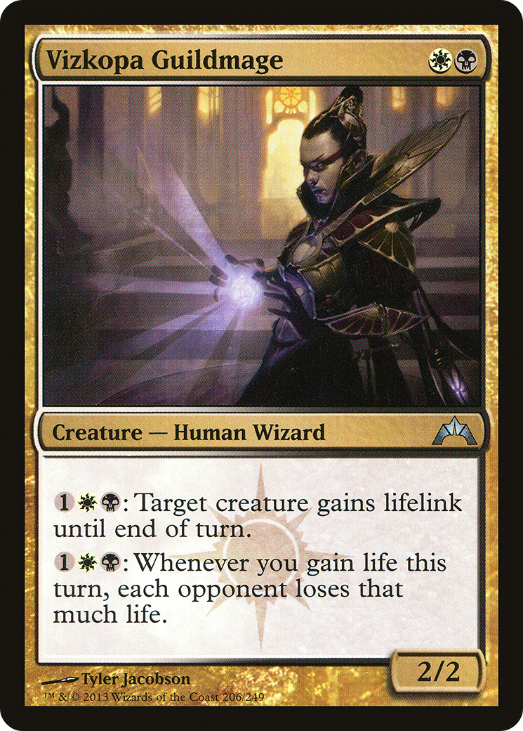 Vizkopa Guildmage (GTC-206) [Gatecrash] Foil