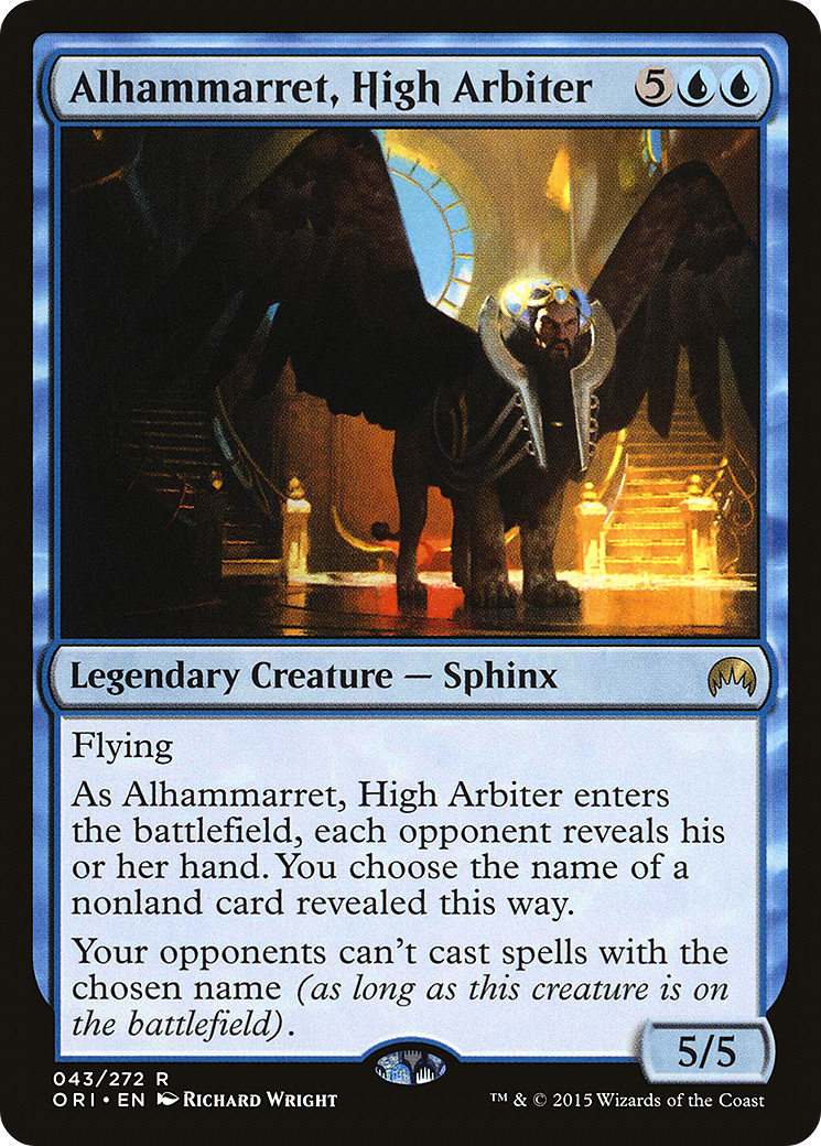 Alhammarret, High Arbiter (ORI-043) [Magic Origins] Foil