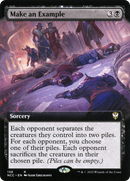 Make an Example (Extended Art) (NCC-138) [New Capenna Commander]