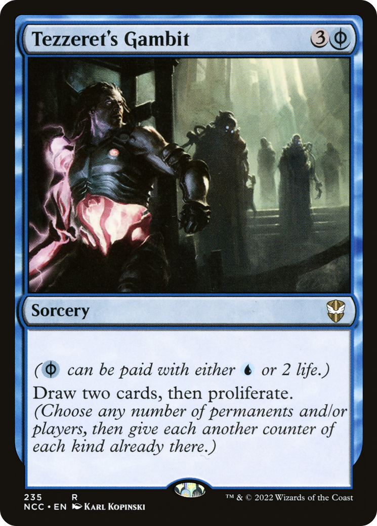 Tezzeret's Gambit (NCC-235) [New Capenna Commander]