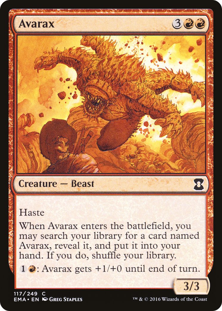 Avarax (EMA-117) [Eternal Masters] Foil